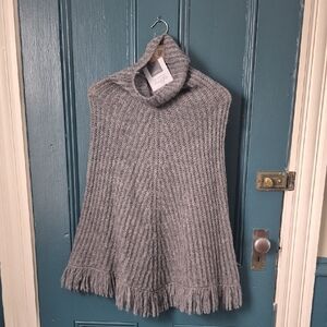 NWT Dimensione Maglia Mohair Cape